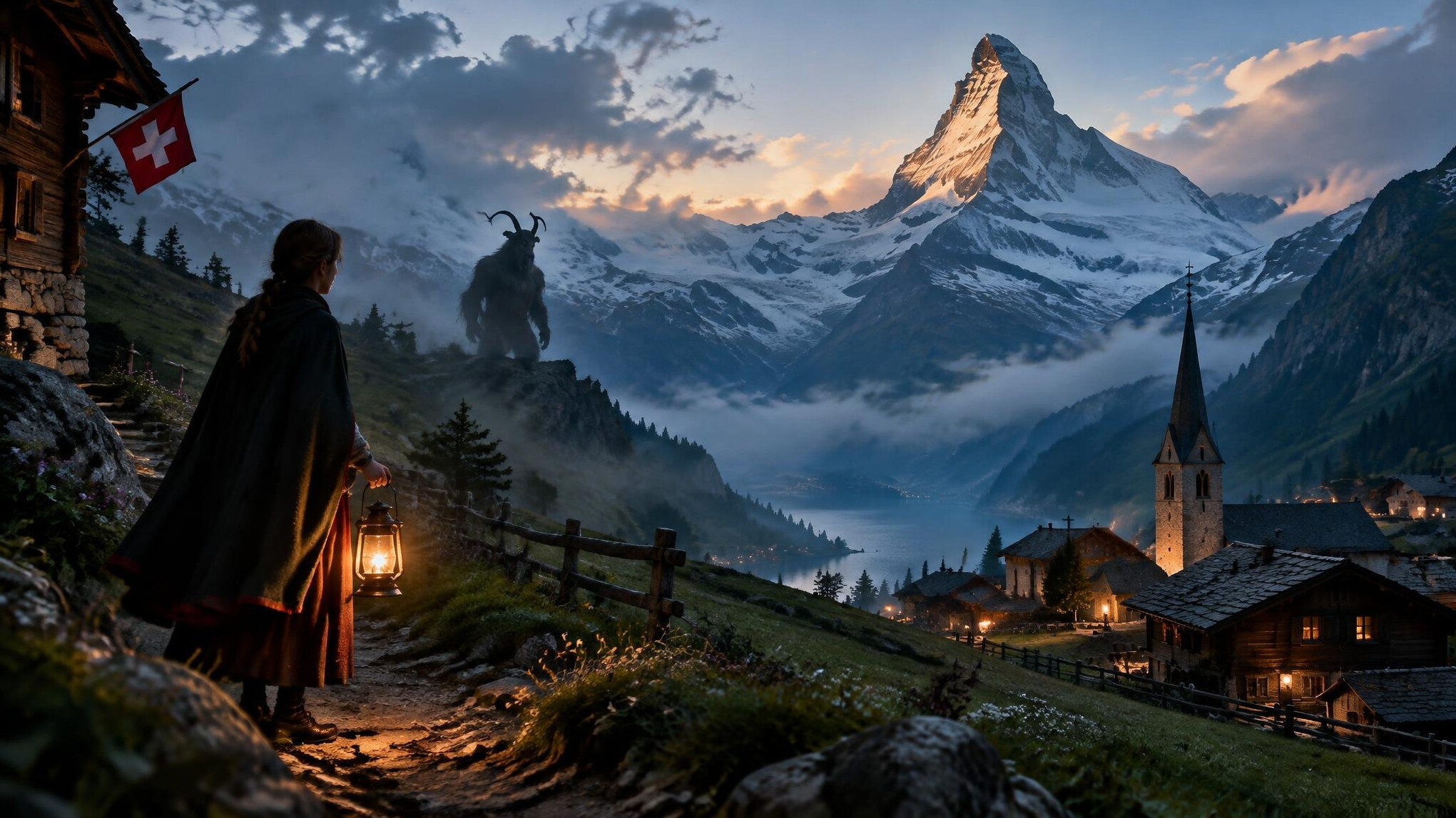 swiss alps legend